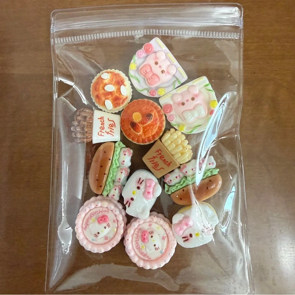 Assorted Cute Bakery-Themed Party Favors for DIY Projects 12 pieces
